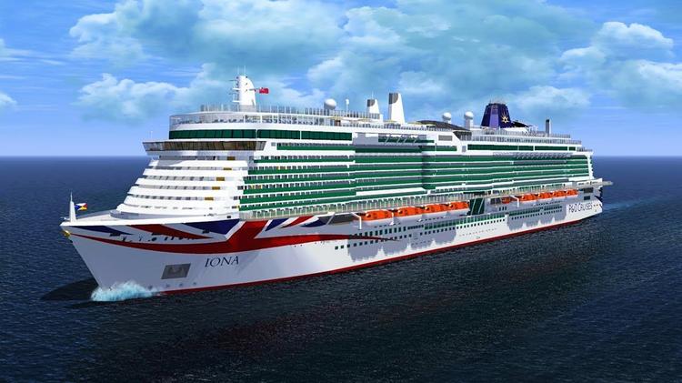 Новое гигантское круизное судно стоимостью почти 1 млрд долларов отправилось в свой первый рейс