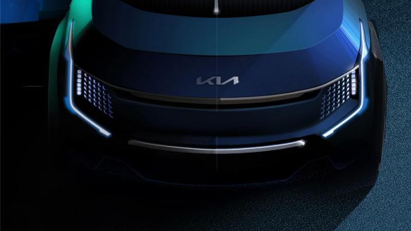 Kia официально раскрыла новый 3-рядный кроссовер EV9