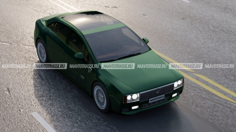 Совершенно новую ГАЗ-3102 "Волга" 2021-2022 раскрыли на первых фото. Она могла бы быть кардинально другой