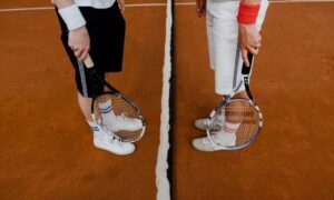 Теннис: отличное настроение и натренированное тело